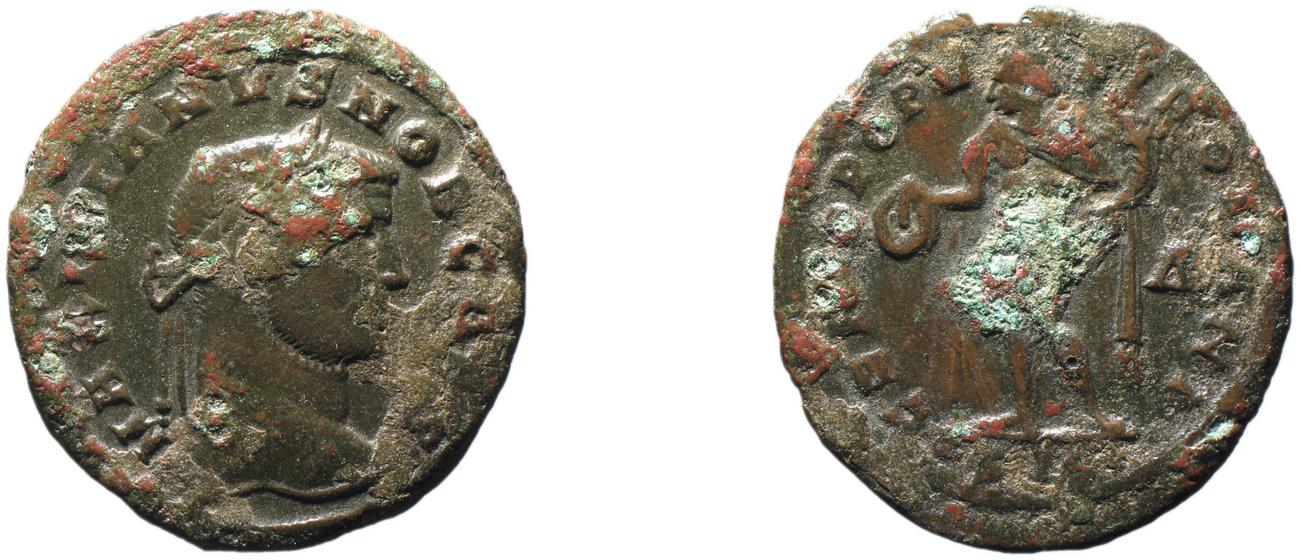 obverse RIC VI Siscia 98b
