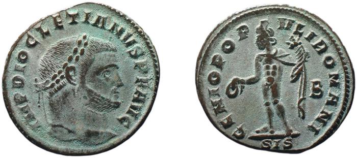 RIC VI Siscia 108a, реверс, bm