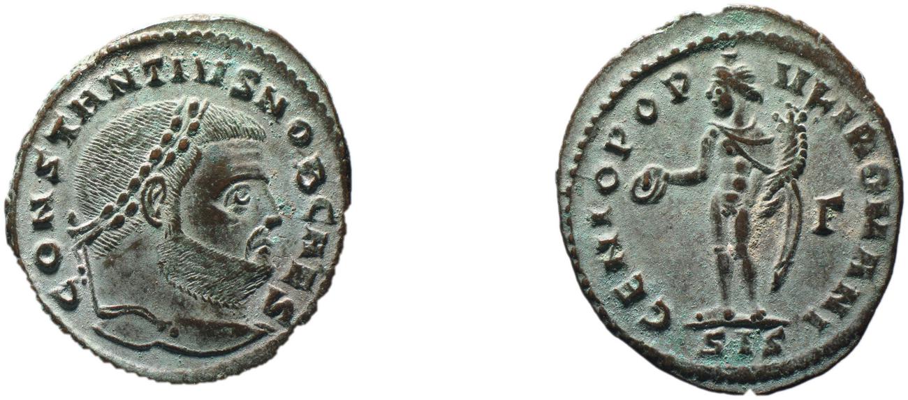 RIC VI Siscia 109a, аверс, bm