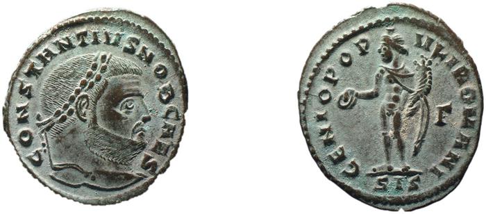 RIC VI Siscia 109a, реверс, bm