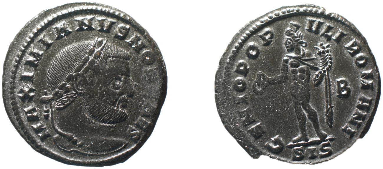 RIC VI Siscia 109b, аверс, bm