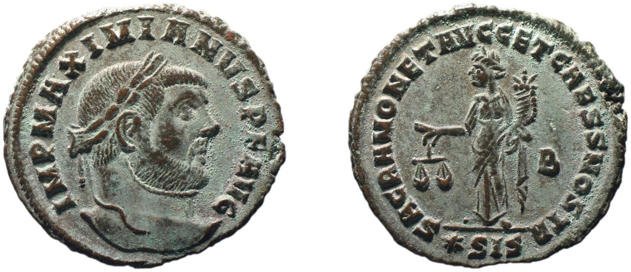 RIC VI Siscia 131b, аверс, bm