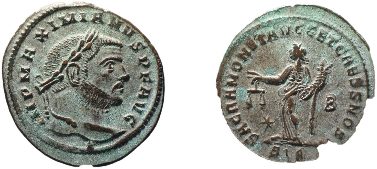 RIC VI Siscia 134b, аверс, bm
