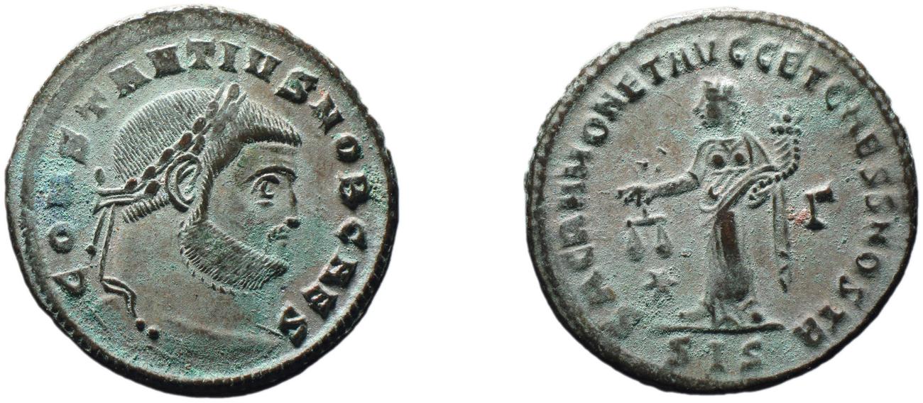 RIC VI Siscia 135a, аверс, bm