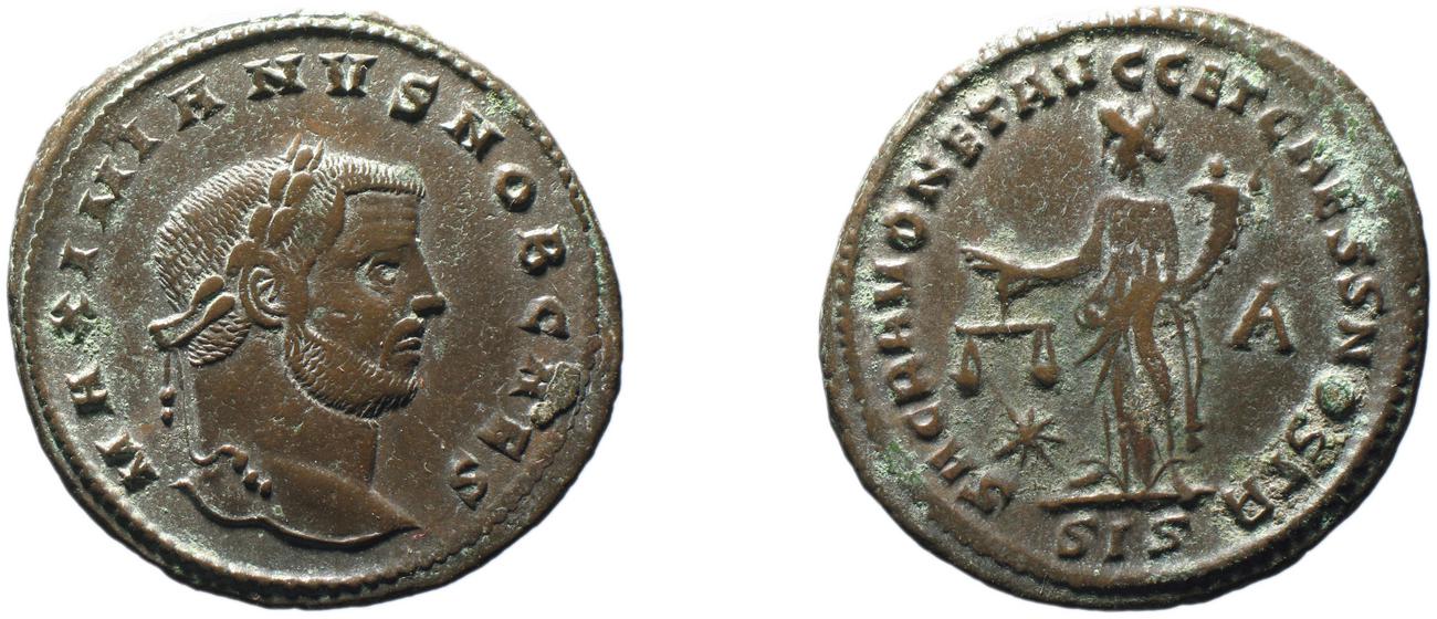 RIC VI Siscia 135b, аверс, bm