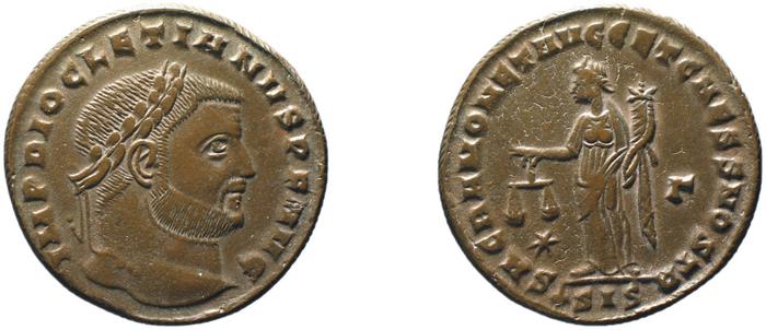 RIC VI Siscia 136a, реверс, bm