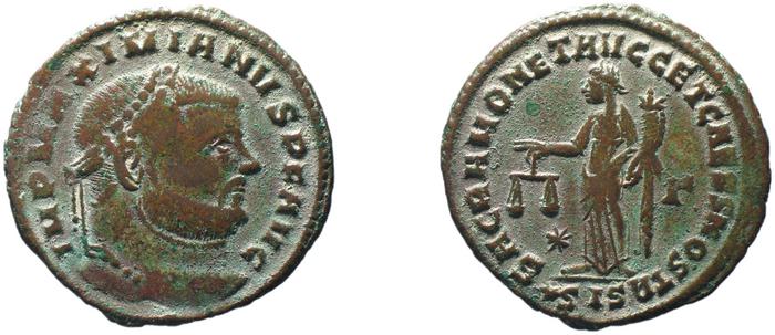 RIC VI Siscia 136b, реверс, bm