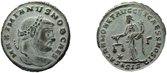 RIC VI Siscia 137b, реверс, bm