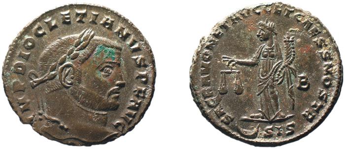 RIC VI Siscia 138a, реверс, bm