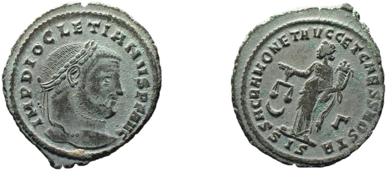RIC VI Siscia 140a, аверс, bm