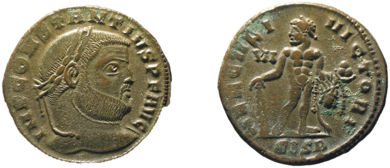 RIC VI Siscia 165a, аверс, bm