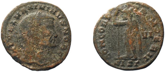 RIC VI Siscia 173b, реверс, bm