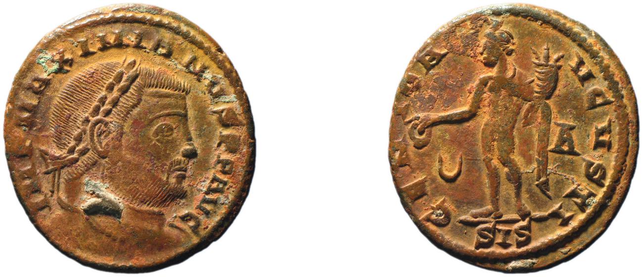 RIC VI Siscia 207a, аверс, bm