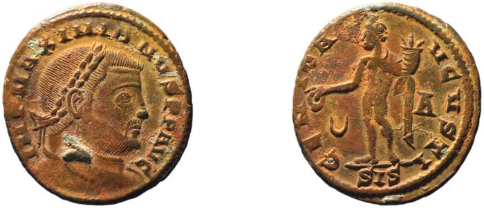 RIC VI Siscia 207a, реверс, bm