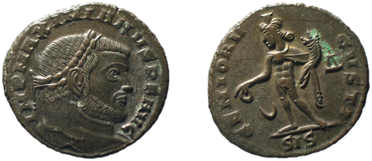 RIC VI Siscia 207a, аверс, bm