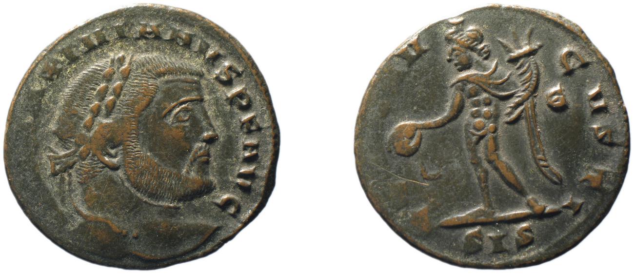 RIC VI Siscia 207a, аверс, bm