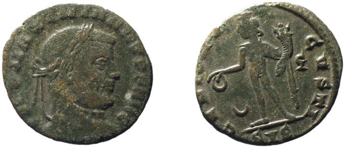 RIC VI Siscia 207a, реверс, bm