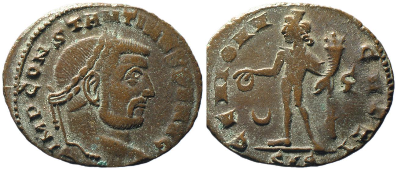 RIC VI Siscia 209, аверс, bm