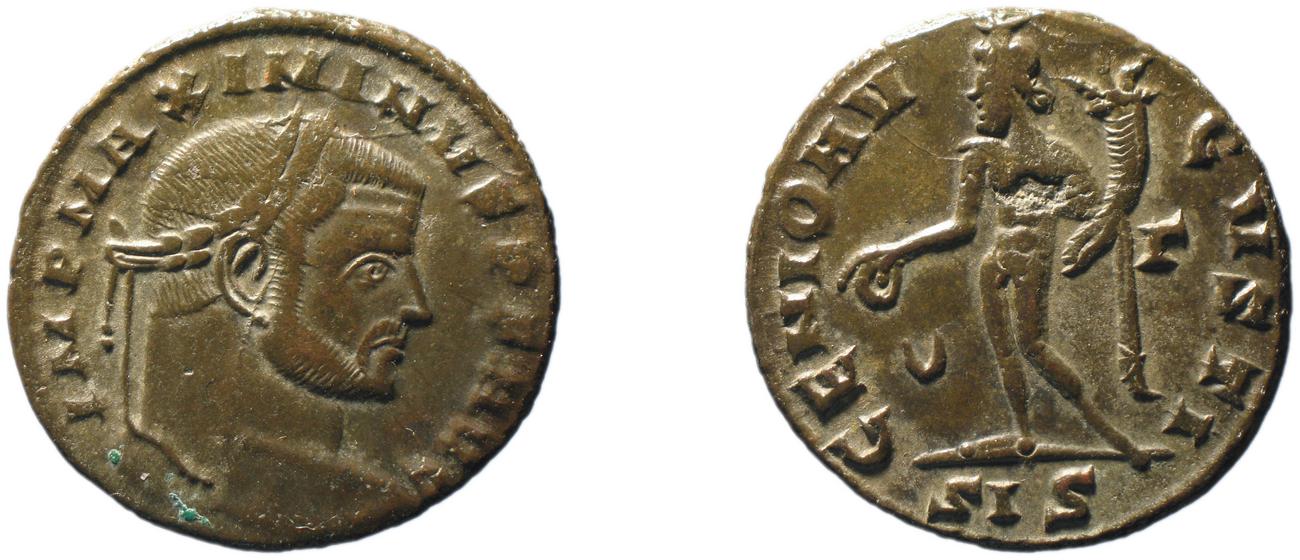 RIC VI Siscia 207c, аверс, bm
