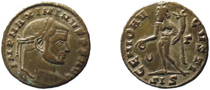 RIC VI Siscia 207c, реверс, bm