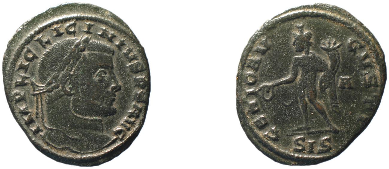 RIC VI Siscia 207b, аверс, bm