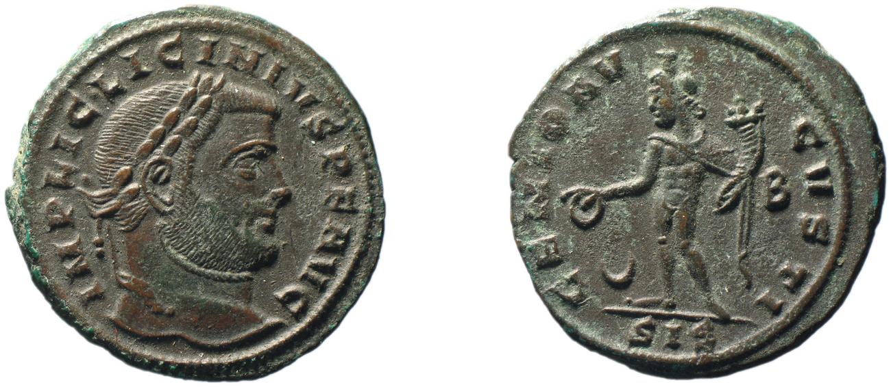RIC VI Siscia 207b, аверс, bm