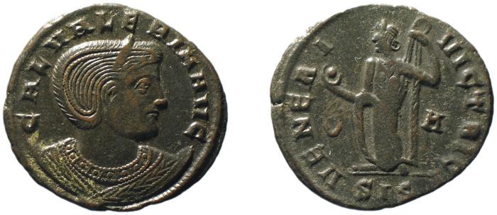 RIC VI Siscia 211, реверс, bm