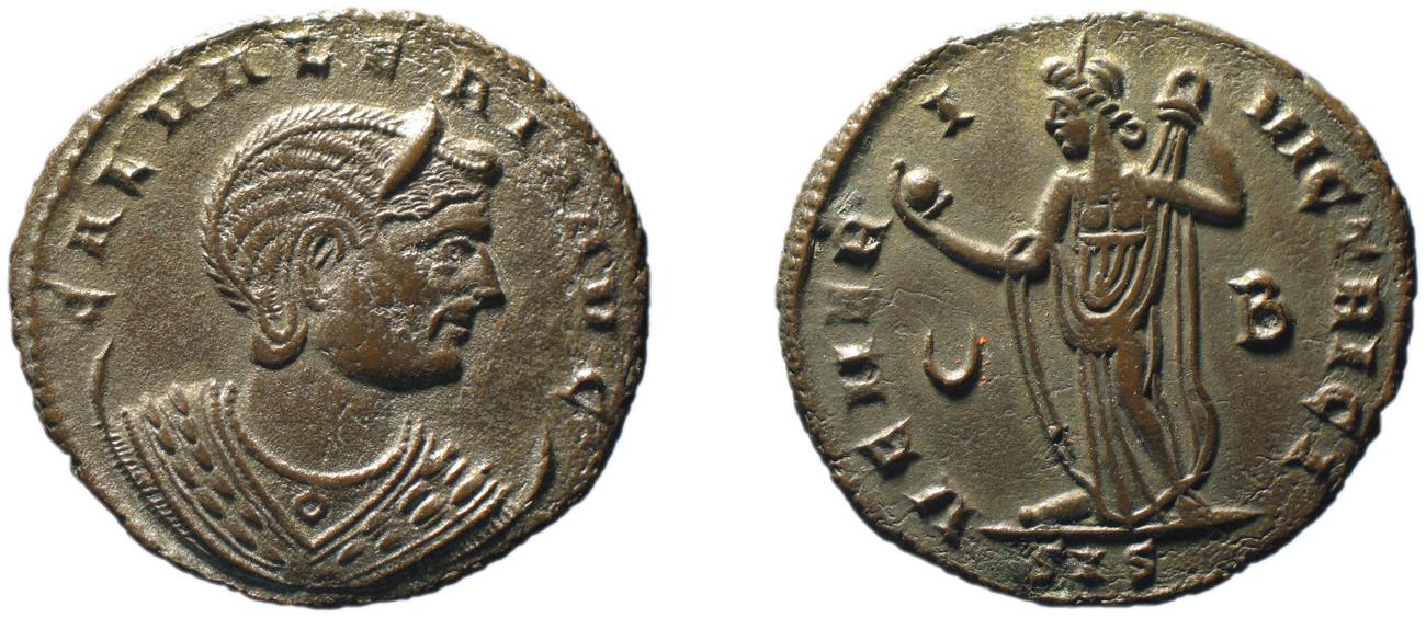 RIC VI Siscia 211, аверс, bm