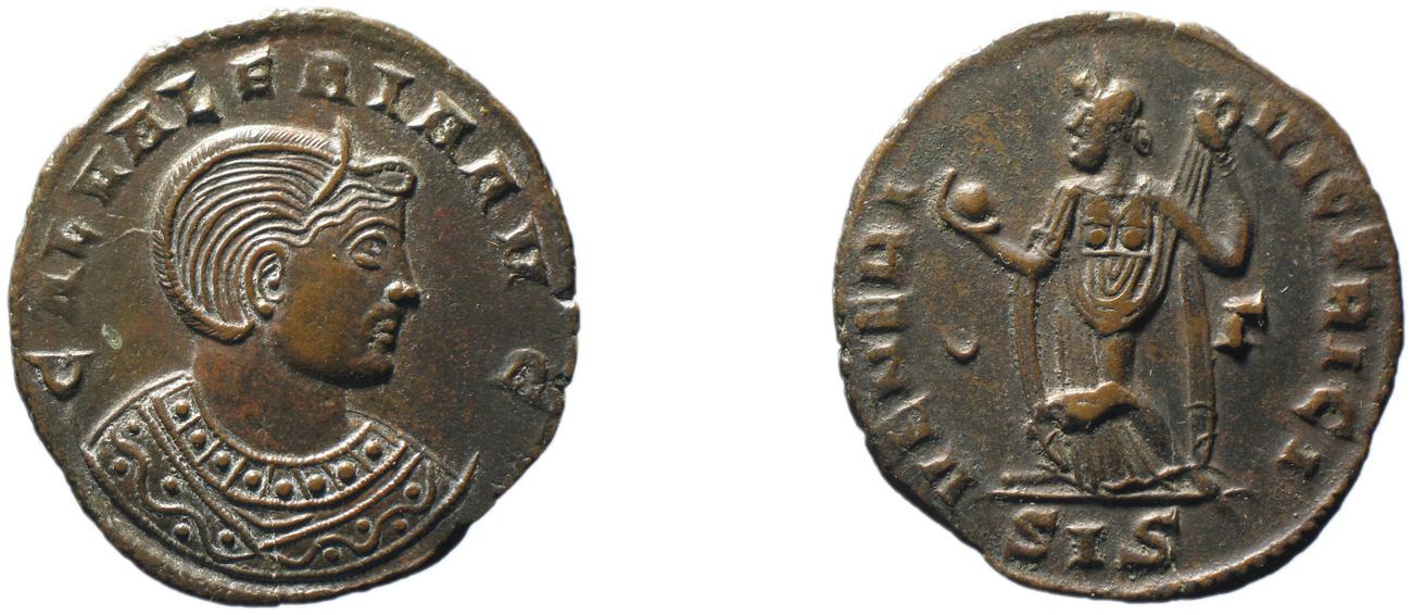 RIC VI Siscia 211, аверс, bm