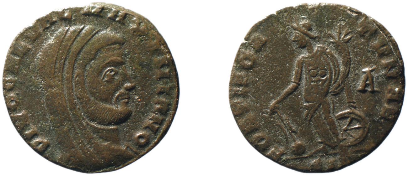 RIC VI Siscia 221, аверс, bm