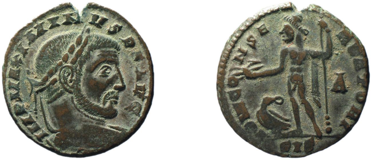 RIC VI Siscia 222b, аверс, bm
