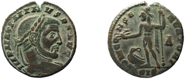 RIC VI Siscia 222b, реверс, bm