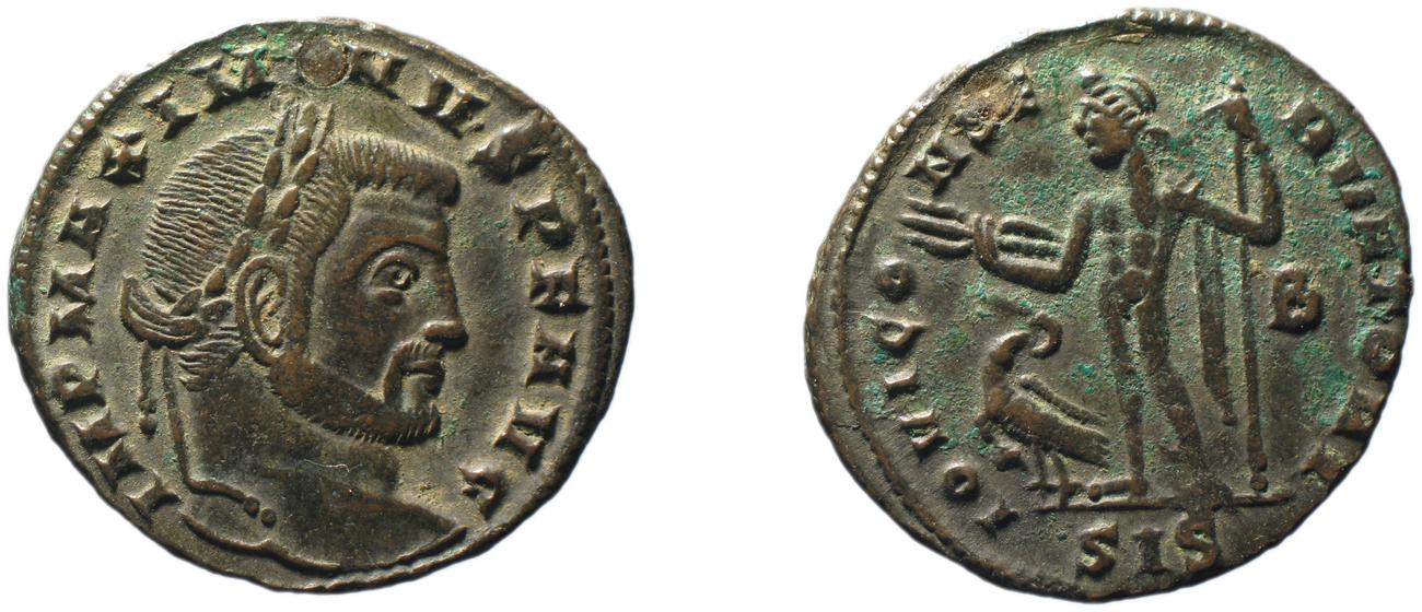 RIC VI Siscia 222b, аверс, bm