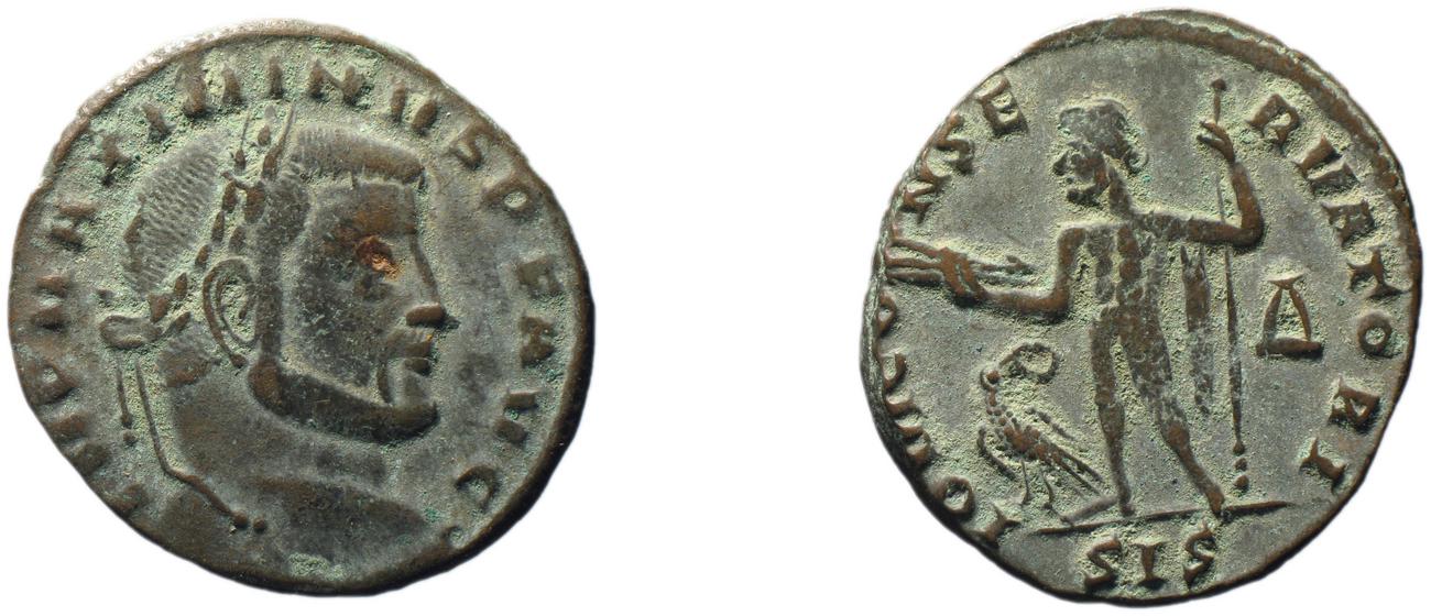 RIC VI Siscia 222b, аверс, bm