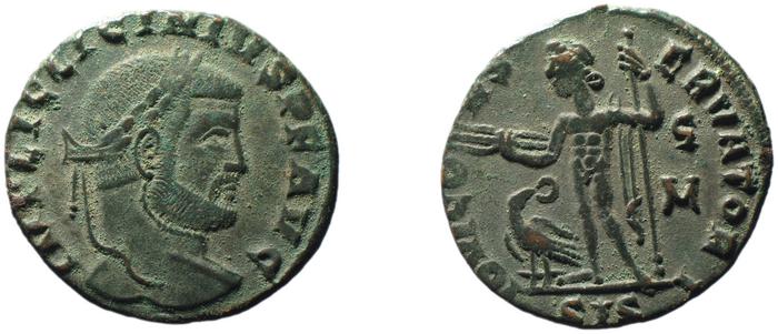 RIC VI Siscia 225a, реверс, bm