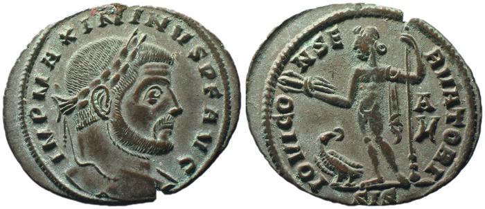 RIC VI Siscia 225b, реверс, bm