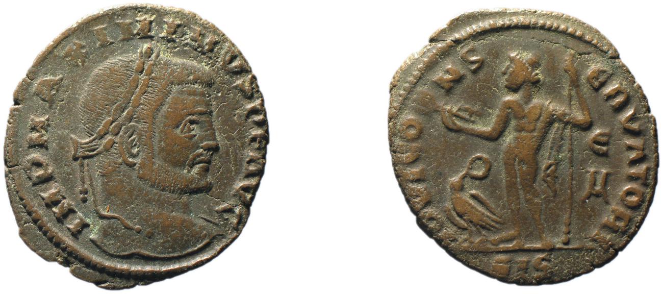 RIC VI Siscia 225b, аверс, bm