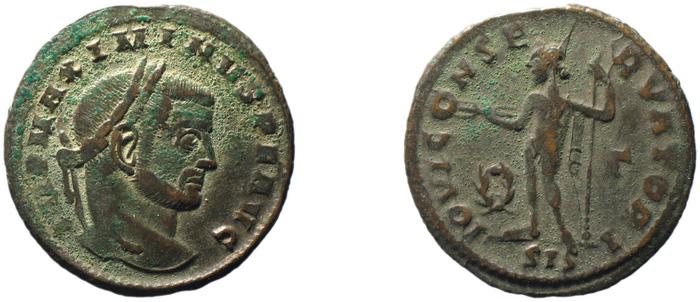 RIC VI Siscia 227b, реверс, bm