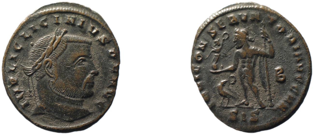 RIC VI Siscia 232a, аверс, bm