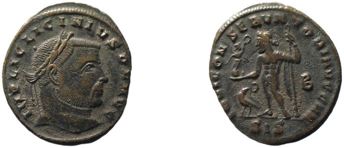 RIC VI Siscia 232a, реверс, bm