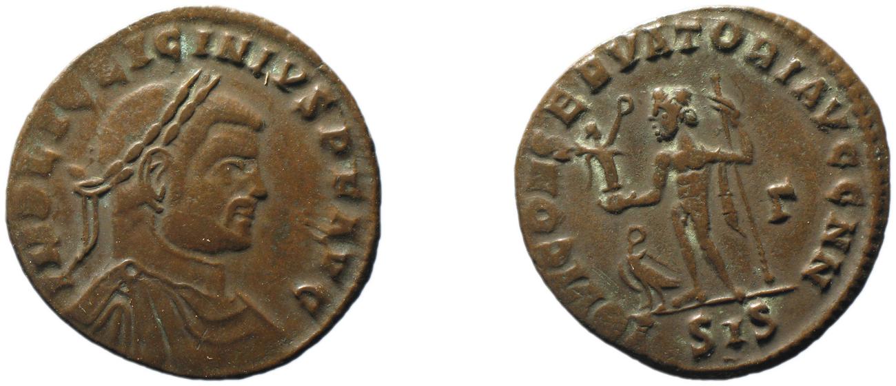 RIC VI Siscia 232a, аверс, bm