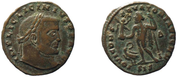 RIC VI Siscia 232a, реверс, bm