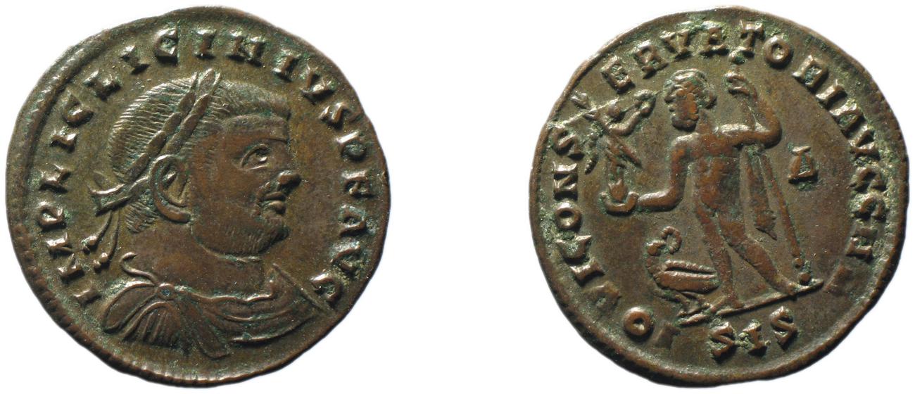 RIC VI Siscia 232a, аверс, bm
