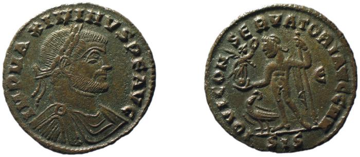 RIC VI Siscia 234b, реверс, bm
