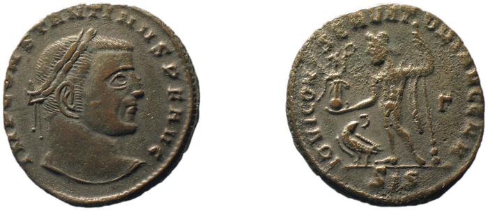 RIC VI Siscia 232b, реверс, bm