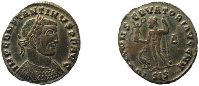 RIC VI Siscia 233c, реверс, bm