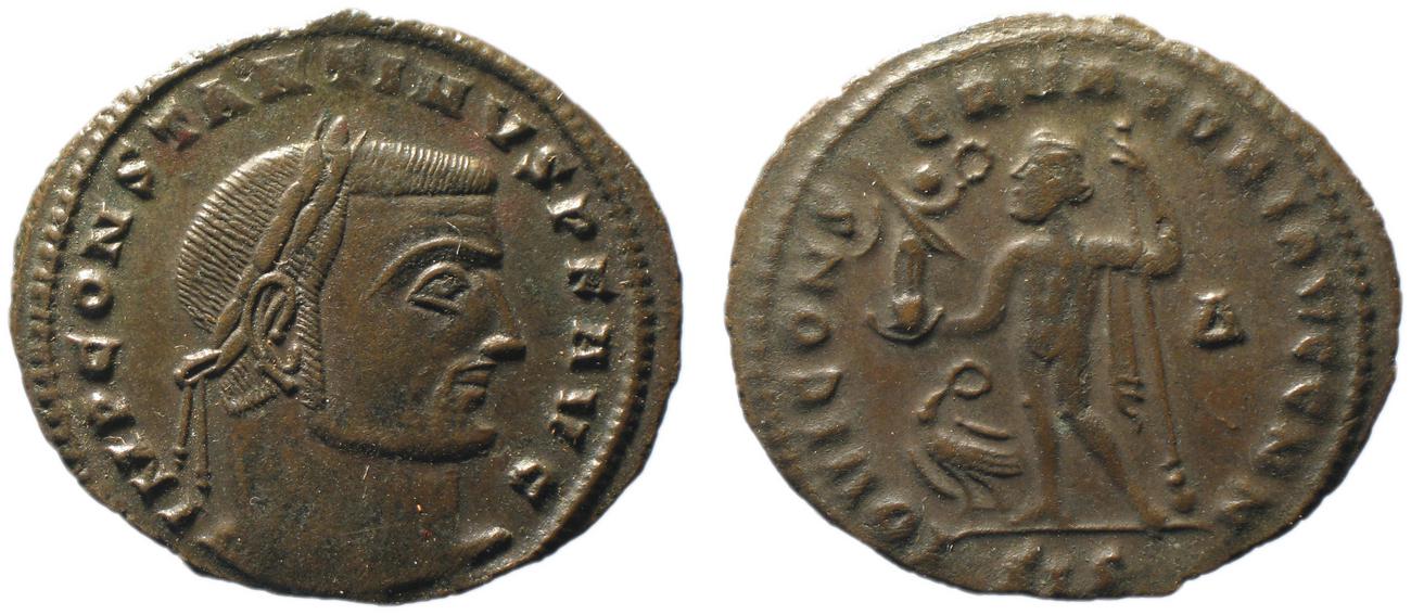 RIC VI Siscia 232b, аверс, bm