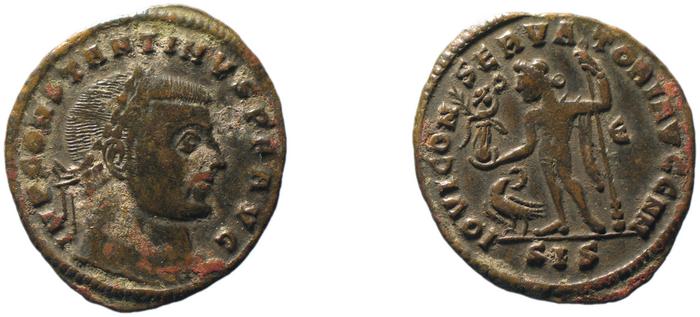 RIC VI Siscia 232b, реверс, bm