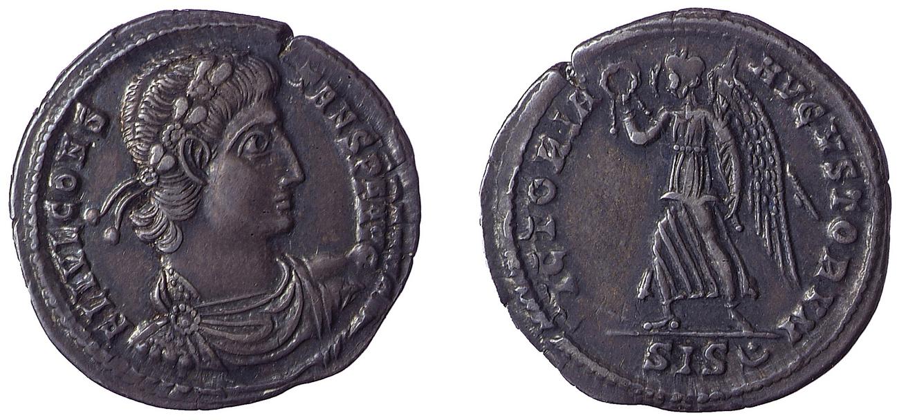 аверс RIC VIII Siscia 163