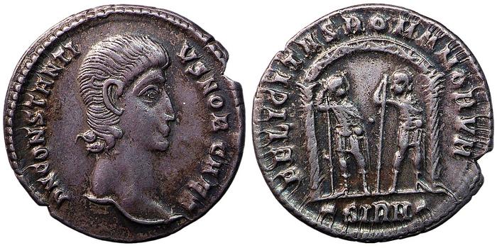 RIC VIII Sirmium 18, реверс, bm